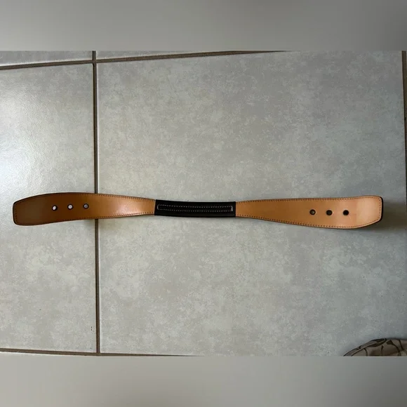 Coach #9503 brown suede small hobo - Picture 7 of 10